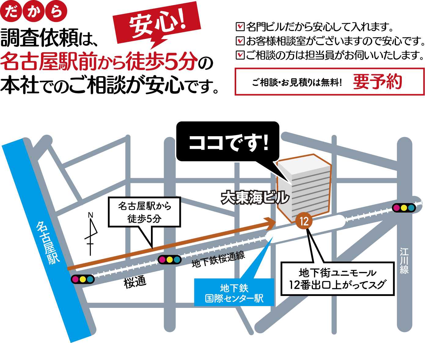 探偵選びは慎重に
